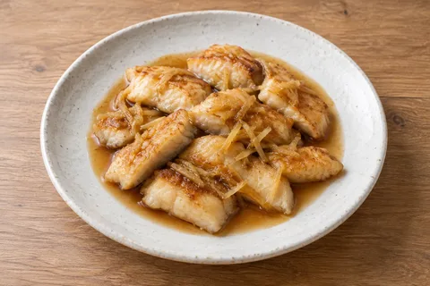 キュウセンのしょうが焼きのAI生成イメージ