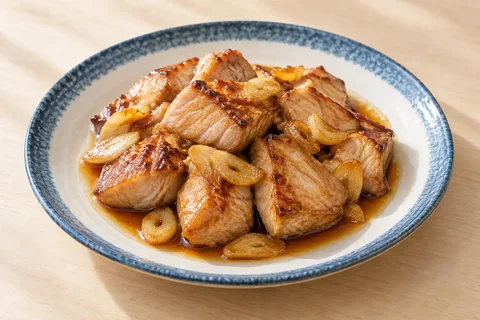 にんにくしょうゆ焼きのAI生成イメージ