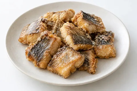 サゴシのにんにく竜田揚げのAI生成イメージ