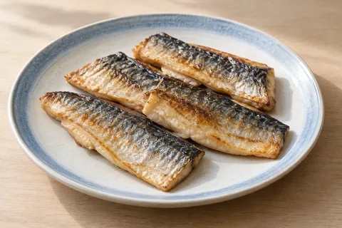 フライパン塩焼きのAI生成イメージ