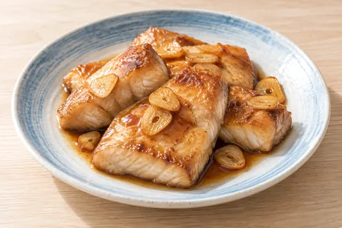 にんにくしょうゆ焼きのAI生成イメージ