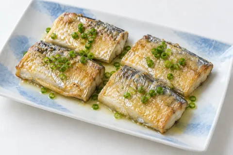ねぎレモンバター焼きのAI生成イメージ