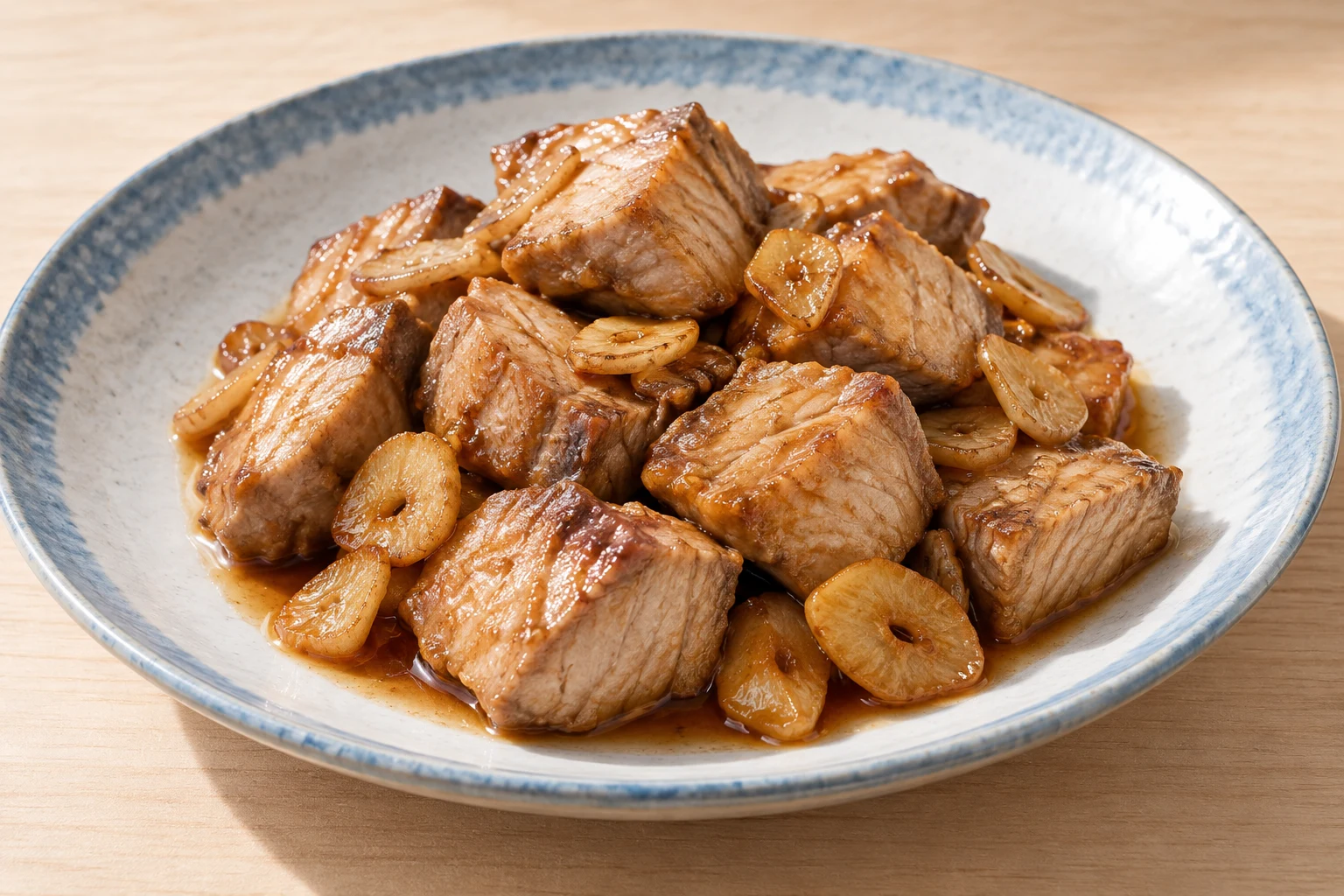 にんにくしょうゆ焼きの完成イメージ