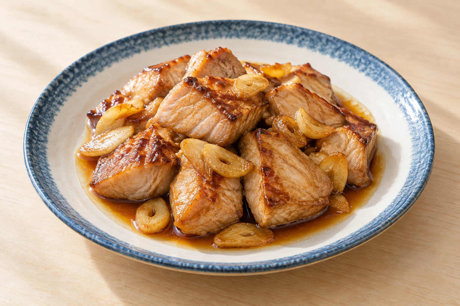 にんにくしょうゆ焼きの完成イメージ