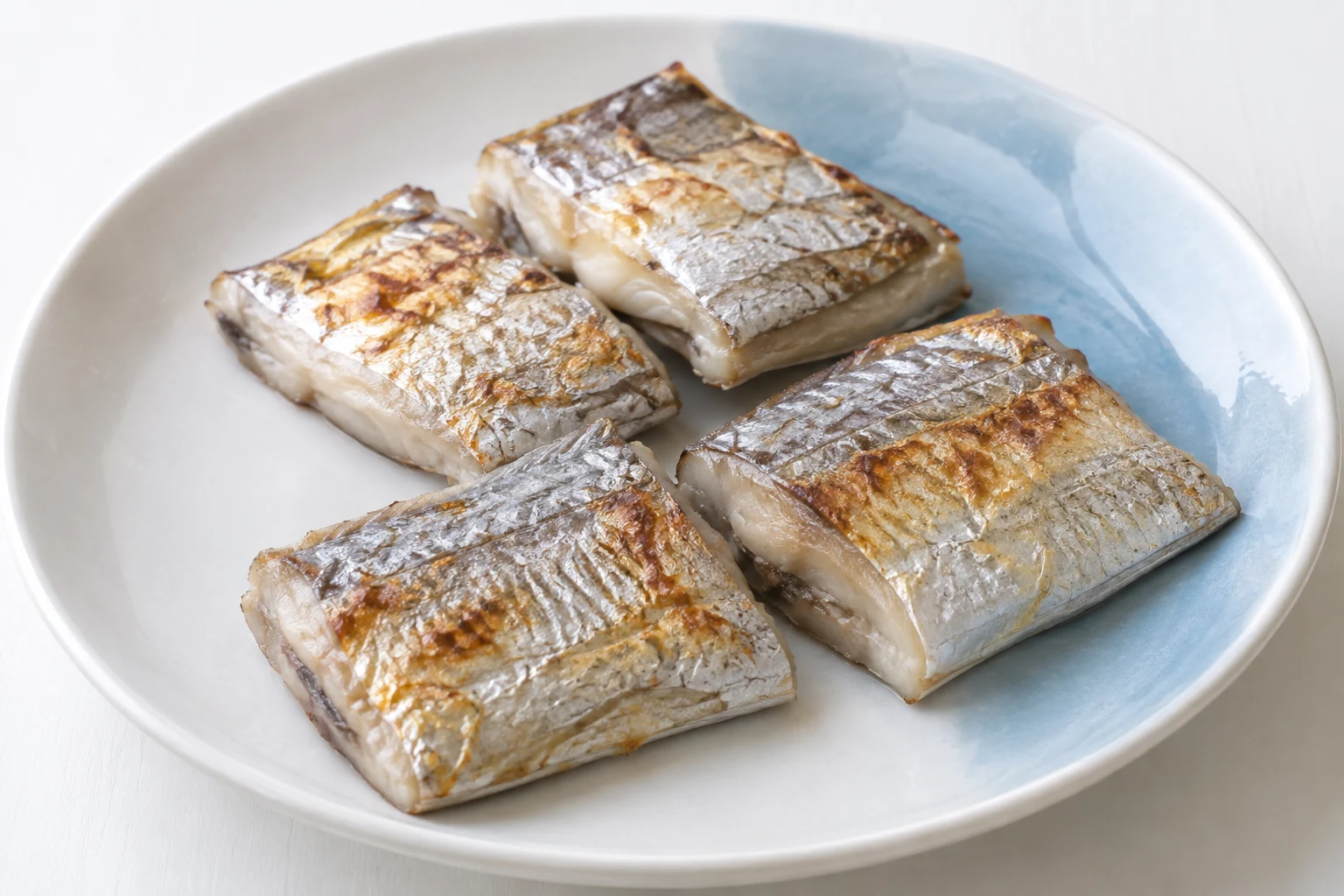 フライパン塩焼きの完成イメージ・AI生成